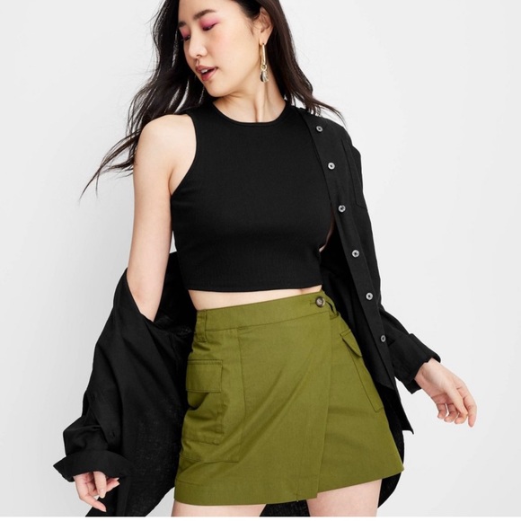 Target Skirts Womens Highrise Cargo Mini Skirt Futurecollective